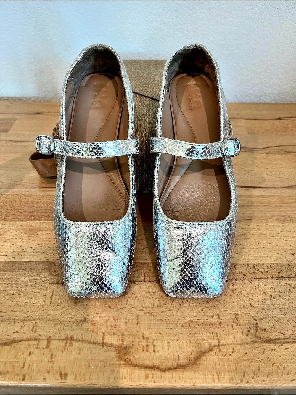INC International Concepts Jadis Mary Jane Flats Jadis Silver Mary Jane Flats US